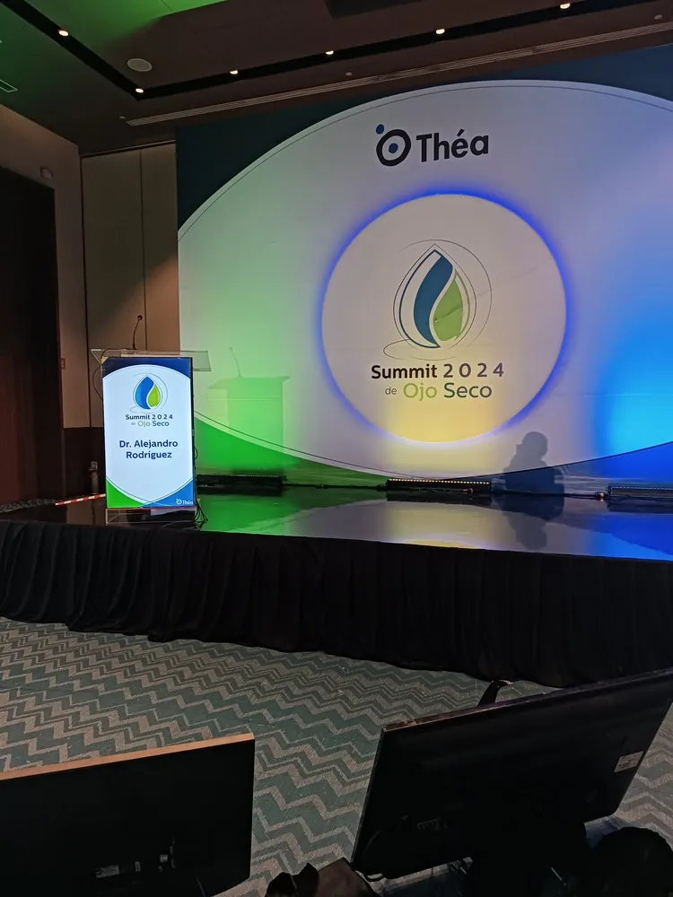 Summit stage with illuminated set design
